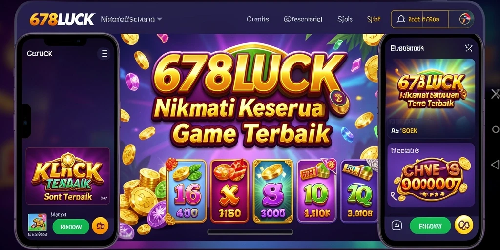 Gameplay seru dari 678LUCK yang menampilkan berbagai slot menarik.