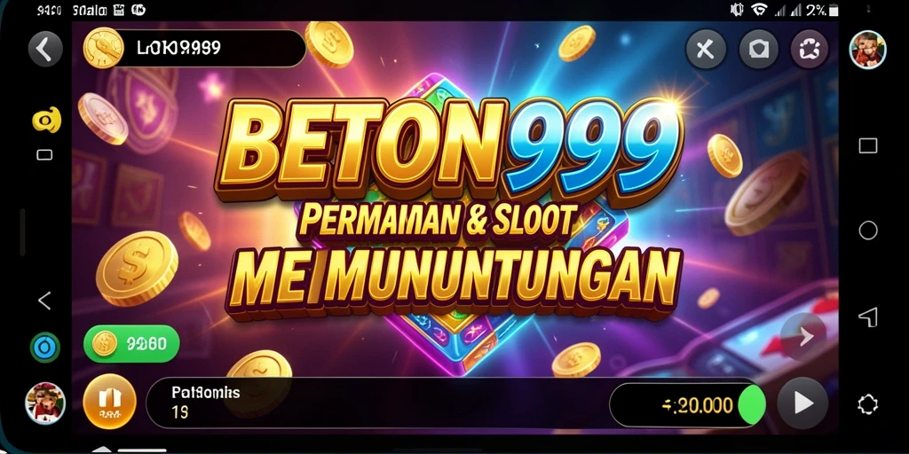 Screenshot BETON999 menunjukkan gameplay Slot yang seru dan menarik.