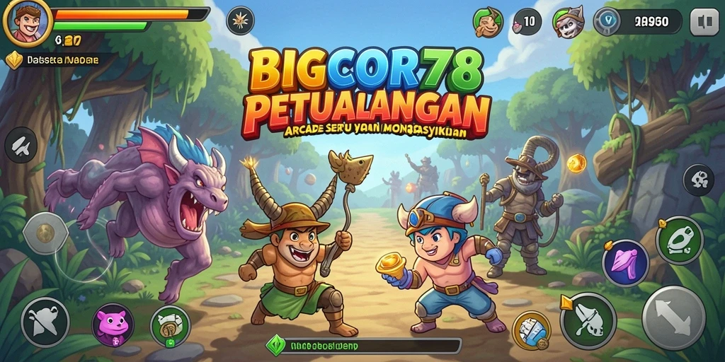 Screenshot BIGCOR78 menampilkan gameplay Arcade yang memukau dan penuh tantangan.