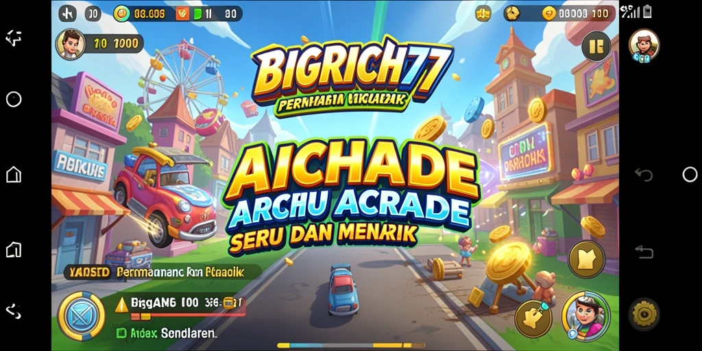 Tampilan gameplay menarik dari BIGRICH77 dengan grafis cerah