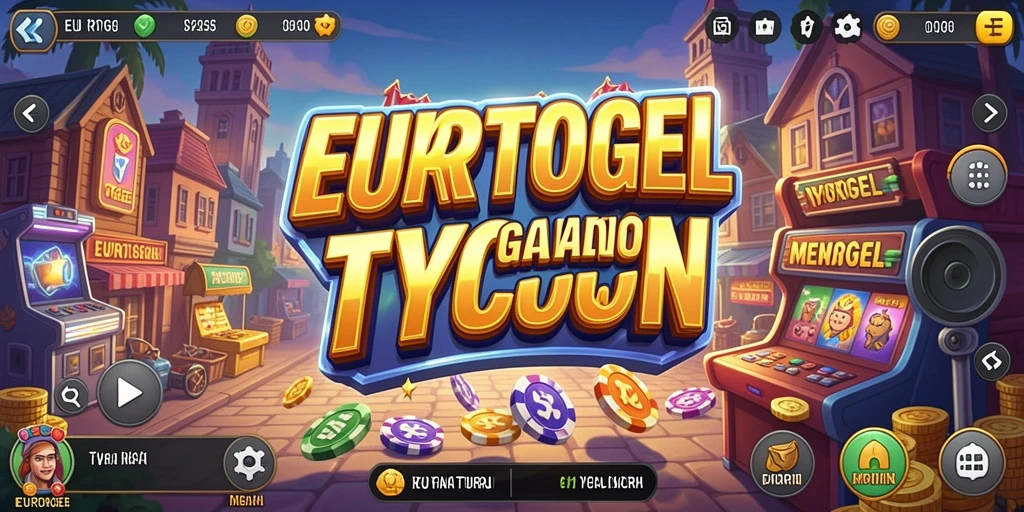 Gameplay seru dalam EUROTOGEL dengan elemen Tycoon.