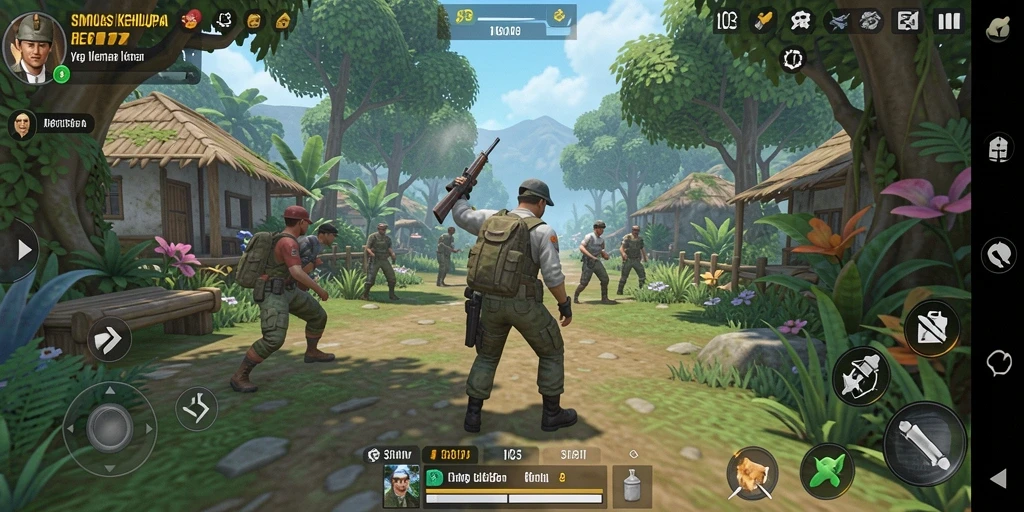 Gameplay H03 menampilkan interaksi sosial yang dinamis dan grafis yang memukau.