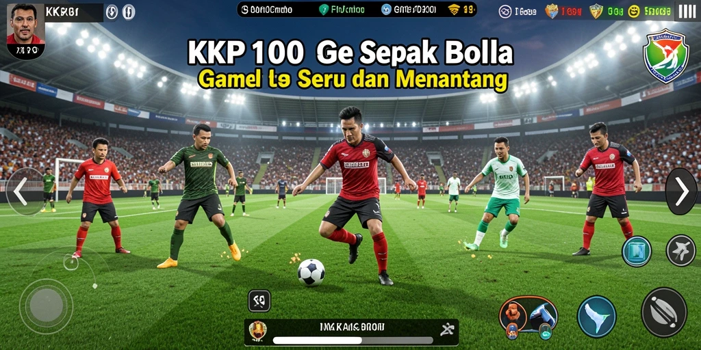 Tangkapan layar dari gameplay KPK100 yang intens dan menarik.