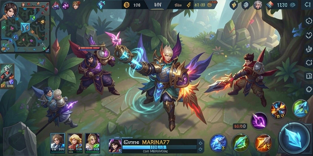 Gameplay seru dan menegangkan dalam MARINA77.