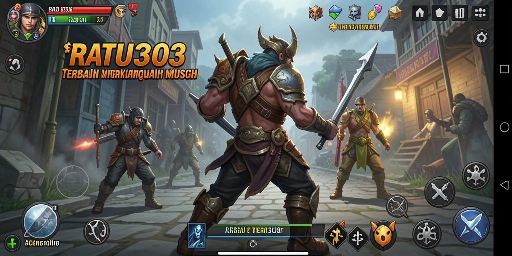 Screenshot gameplay menunjukkan aksi strategis dalam RATU303.